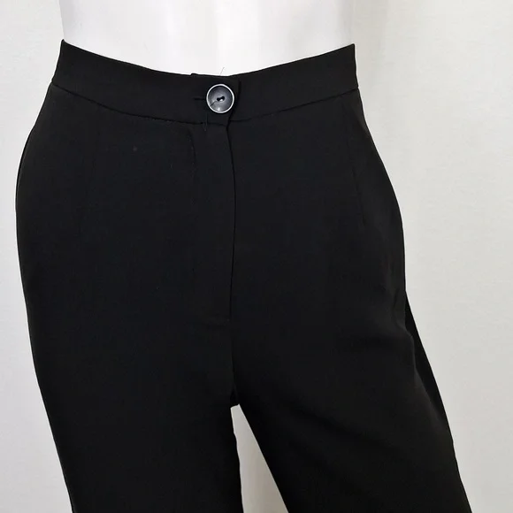 RUTI NEW Contemporary Modern Designer Racer Stripe Joanne Wide Leg Pants Size M - Picture 3 of 15